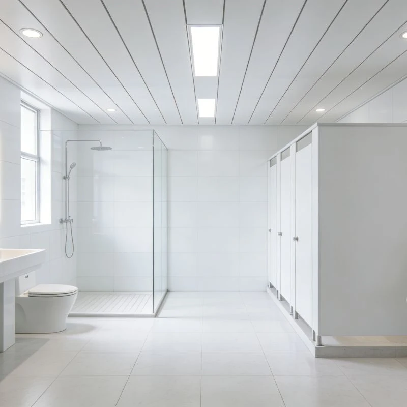 Indoor PVC Ceiling Panel Washroom Indoor PVC Ceiling Panel Washroom